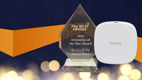 RUCKUS AI-Driven Wi-Fi 7 Solution is where brilliance meets recognition! 