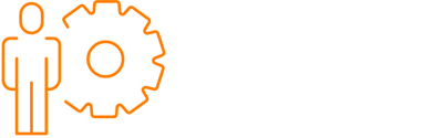 person and gear icon