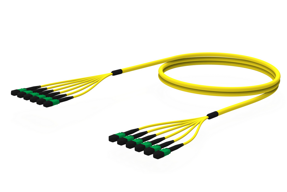 Fiber cable assemblies for data centers